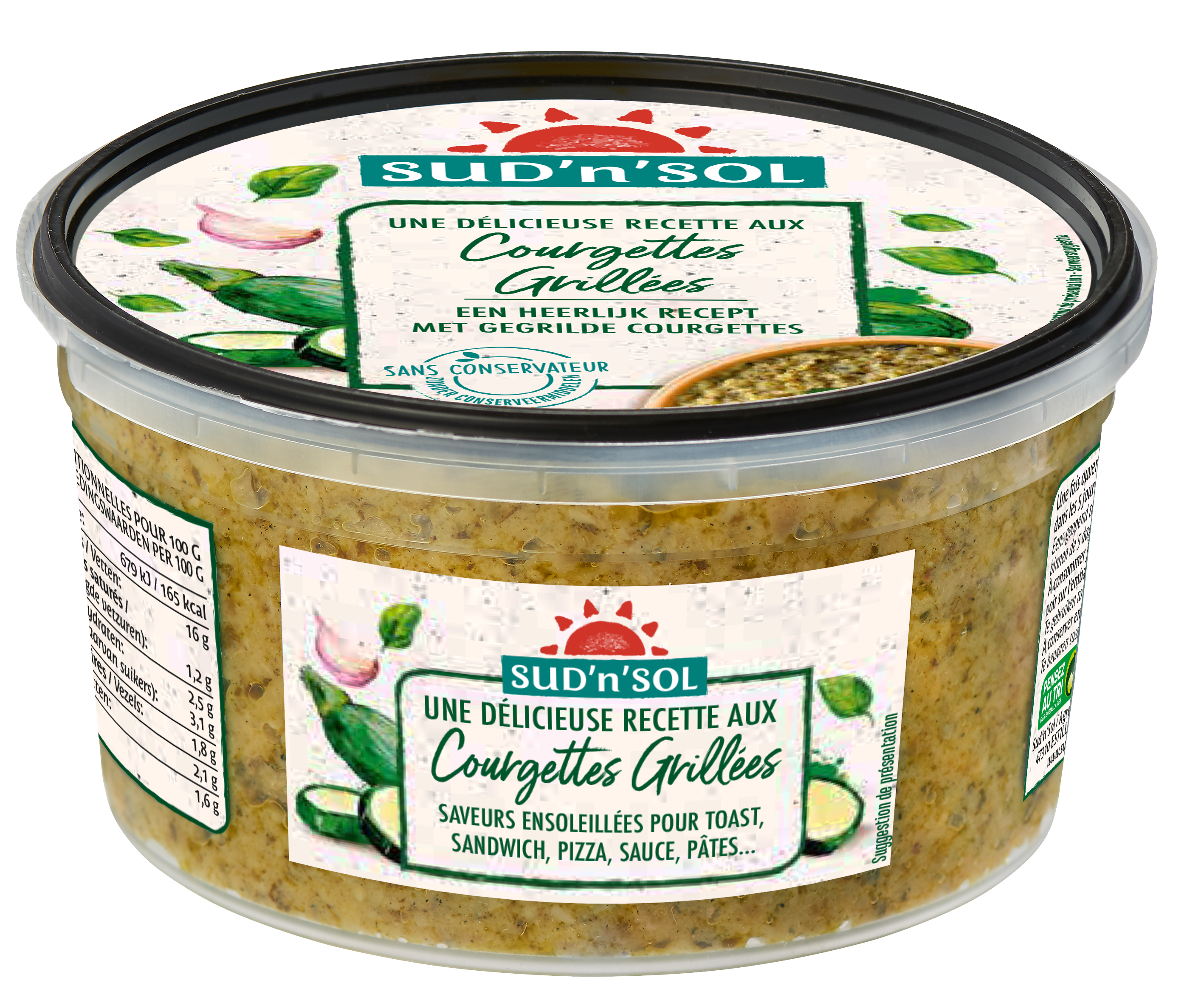 TAPENA COURGETTE 500GR